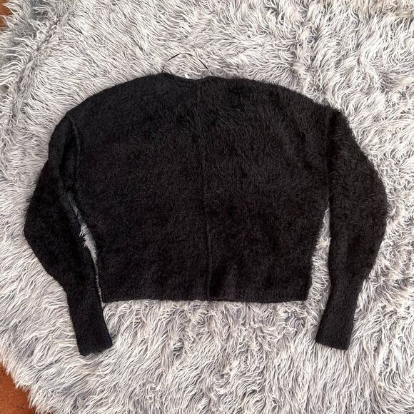 Free People Icing Fuzzy V-Neck Sweater - Picture 4 of 7